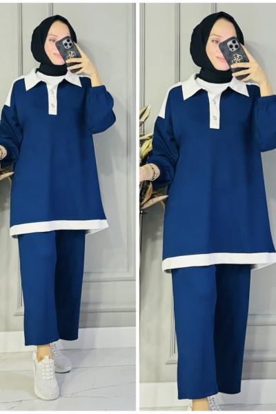 Berna oysho takım Lacivert