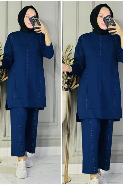 Beren oysho ikili takım Lacivert