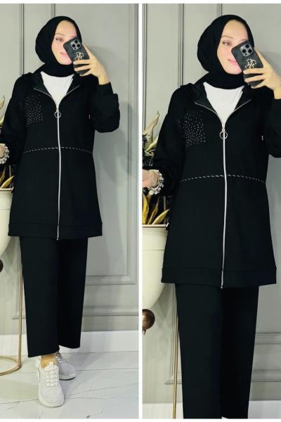 Burçin oysho ikili takım Siyah