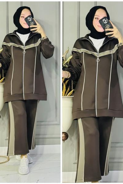 Yıldız scuba takım Kahverengi