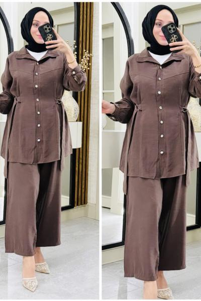 Asude takım Kahverengi