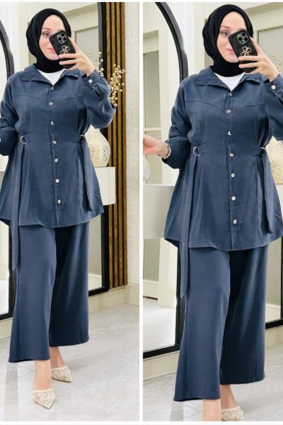 Asude takım Antrasit