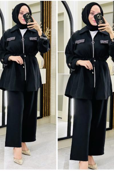 Gülfem takım Siyah