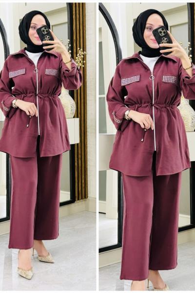 Gülfem takım Bordo