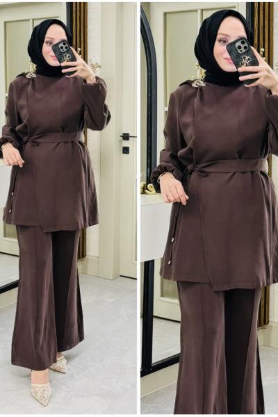 Cahide ipek takım Acı Kahve