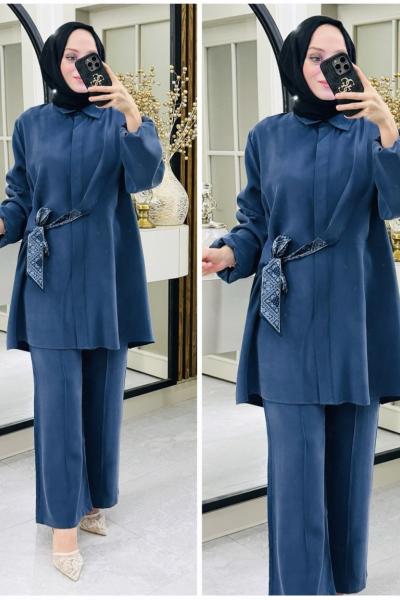 Füsun ipek qupra takım Lacivert