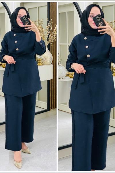 Meyra zara qupra takım Lacivert