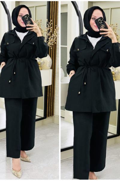 Aden zara qupra takım Siyah