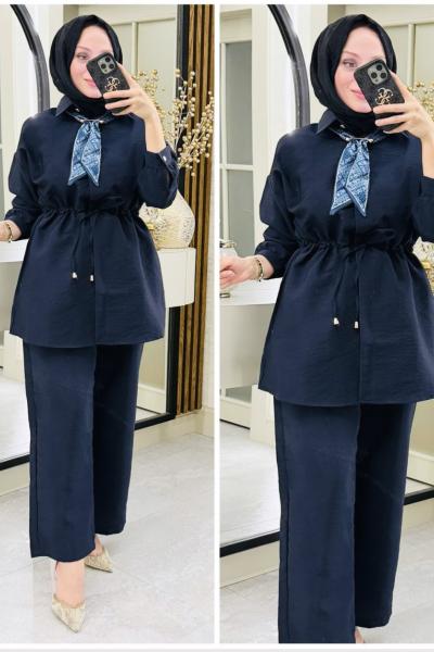 Arzu zara qupra takım Lacivert