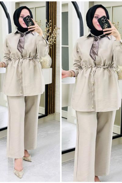 Arzu zara qupra takım Taş Rengi