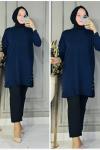 Cemre triko tunik Lacivert