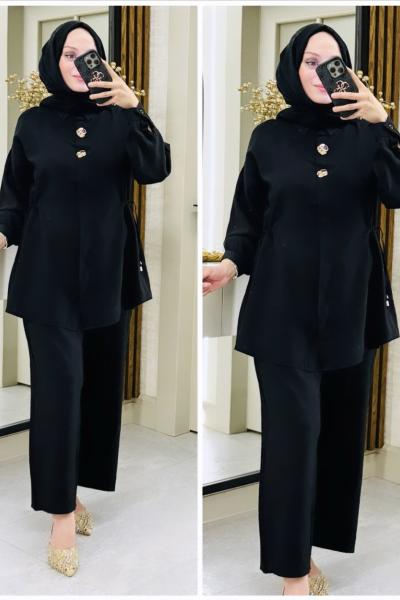 Beren kupra takım Siyah