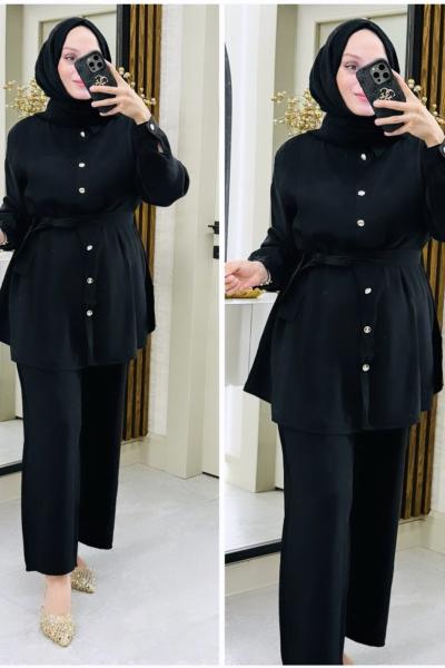 Selin Modal takım Siyah