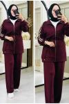 Meltem takım Bordo