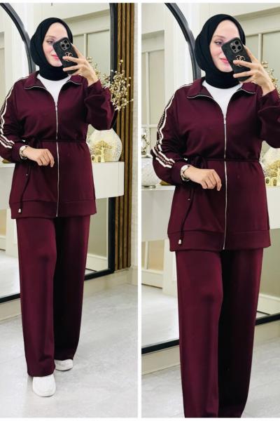 Meltem takım Bordo